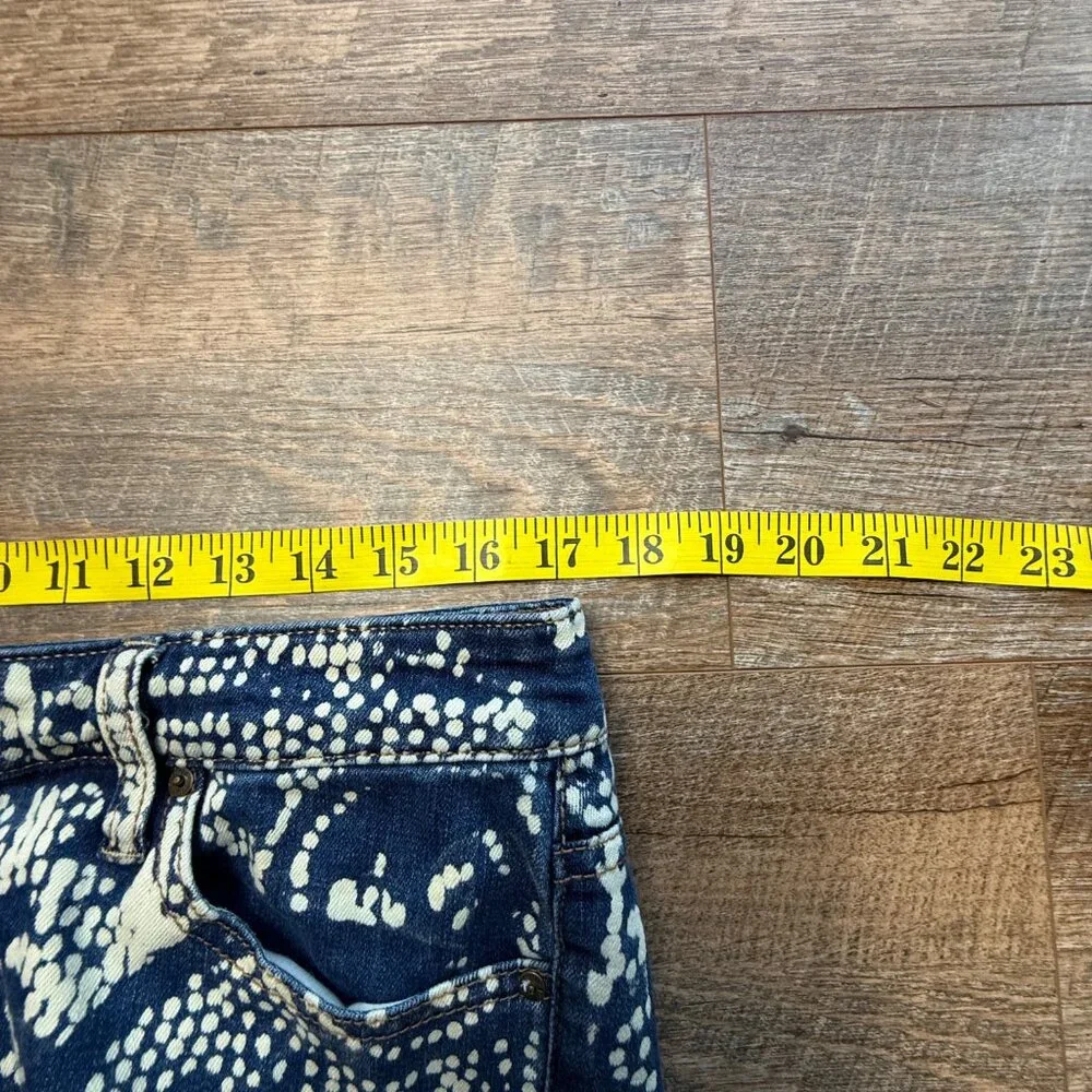 Women's Free People Bleached jeans Sz 31 Boho Fesitval Jeans - Picture 11 of 15